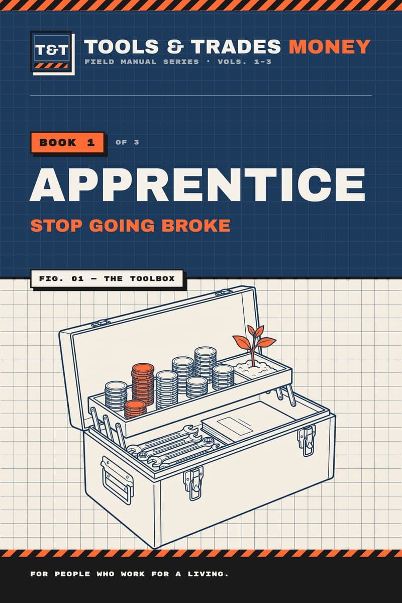 Cover of Volume 1: APPRENTICE, Stop Going Broke